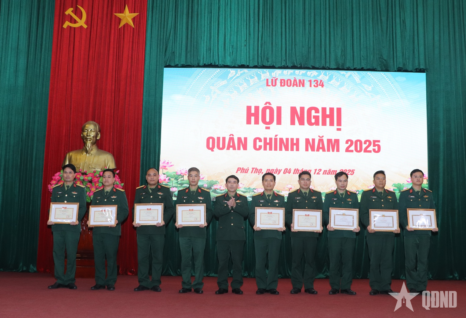 Lữ đoàn 134 (Binh chủng Thông tin liên lạc) tổ chức Hội nghị quân chính năm 2025